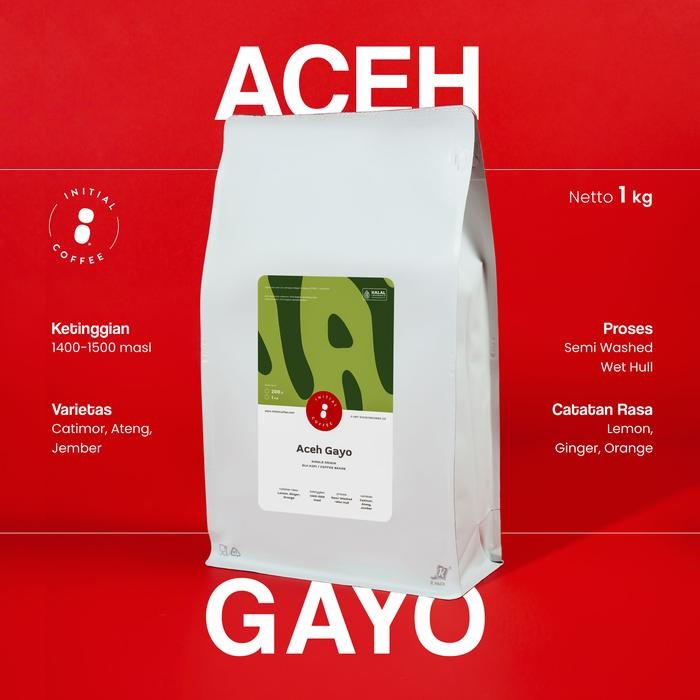

Biji Kopi Aceh Gayo Initial Coffee 1 kg