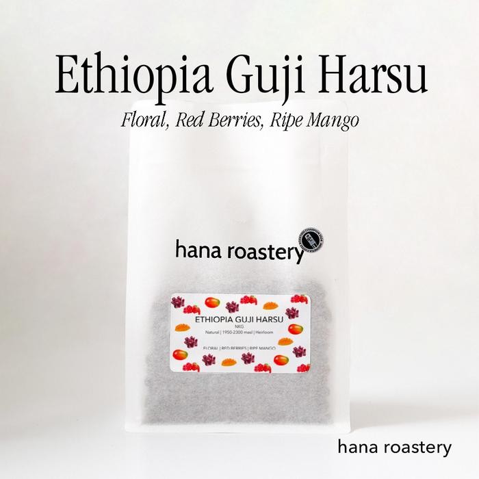 

Ethiopia Guji Harsu - Natural - Hana Roastery - Filter Coffee - Kopi