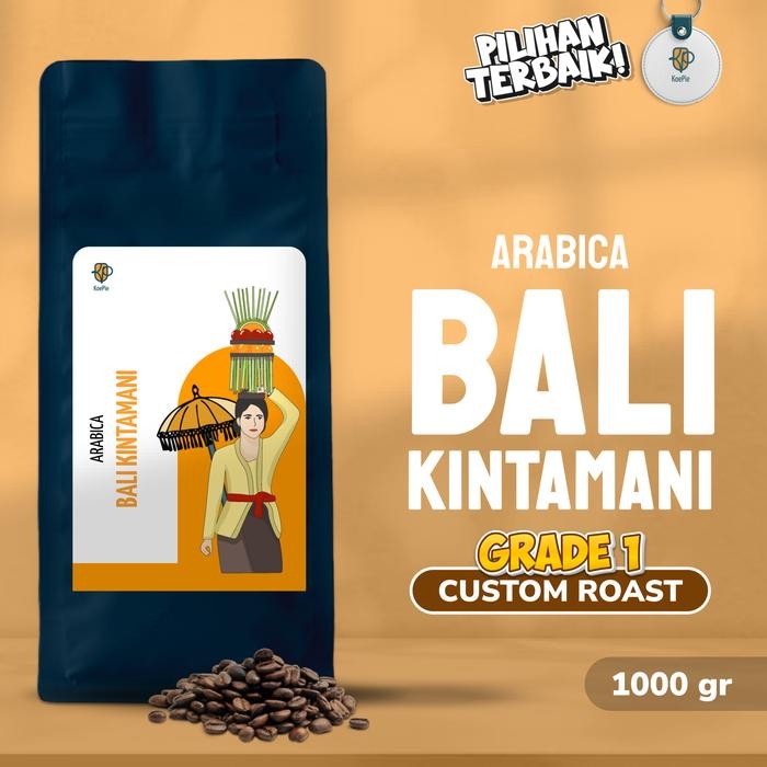 

Kopi Arabika Bali Kintamani 1Kg Premium Arabica Coffee Roasted Beans