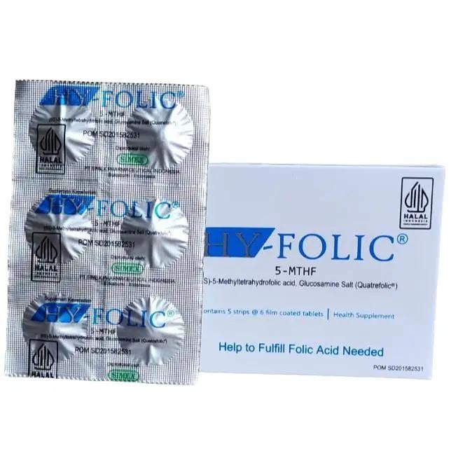 Hy-Folic / Hy Folic Asam Folat Box Isi 30 Tablet