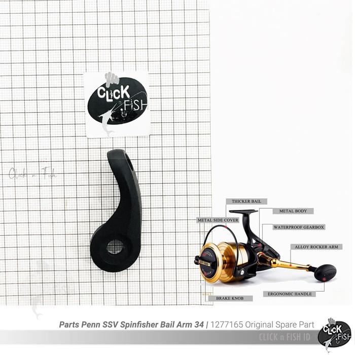 Parts Penn Ssv Spinfisher Bail Arm 34 Original Spare Part