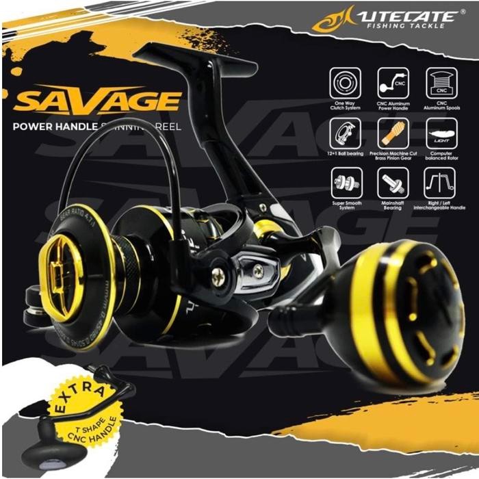 Reel Utecate Savage 1000-6000 Hp Free Handle