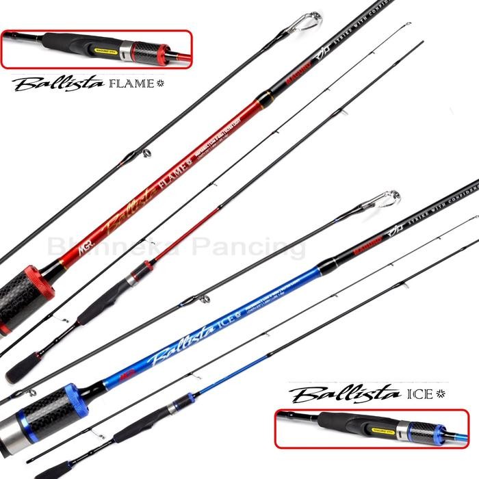 Joran Ul Maguro Ballista Flame (Merah) Dan Ballista Ice (Biru)
