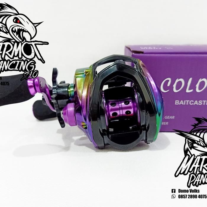 Reel Bc Lizard Colorful Ratio 8.1 Drag 10Kg