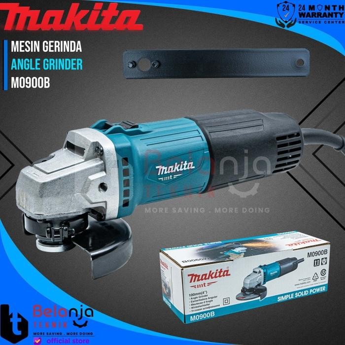 Diskon Makita M0900B Mesin Gerinda Tangan 4 Inch 540 Watt Angle Grinder M 0900 B M0900 220V 50Hz
