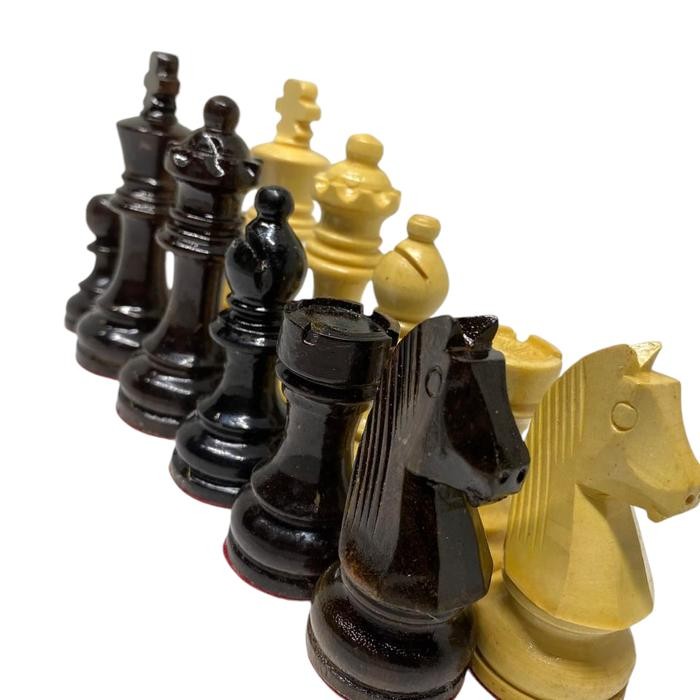 Bidak Catur Kayu Dgt Sonokeling Menteri 2