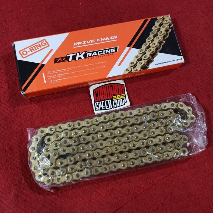 RANTAI TK RACING O-RING 520-120L 520 R25 MT25 MT-25 ER6N ER6F ER-6N