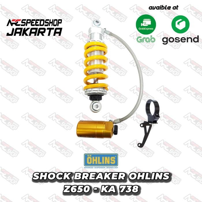 Shock breaker Ohlins Kawasaki Z650 KA 738 shock belakang ohlins