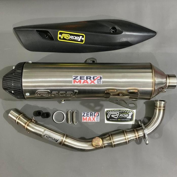 Knalpot ROB1 Standar Racing Megambomb Cup V BORE UP Aerox 155 Old