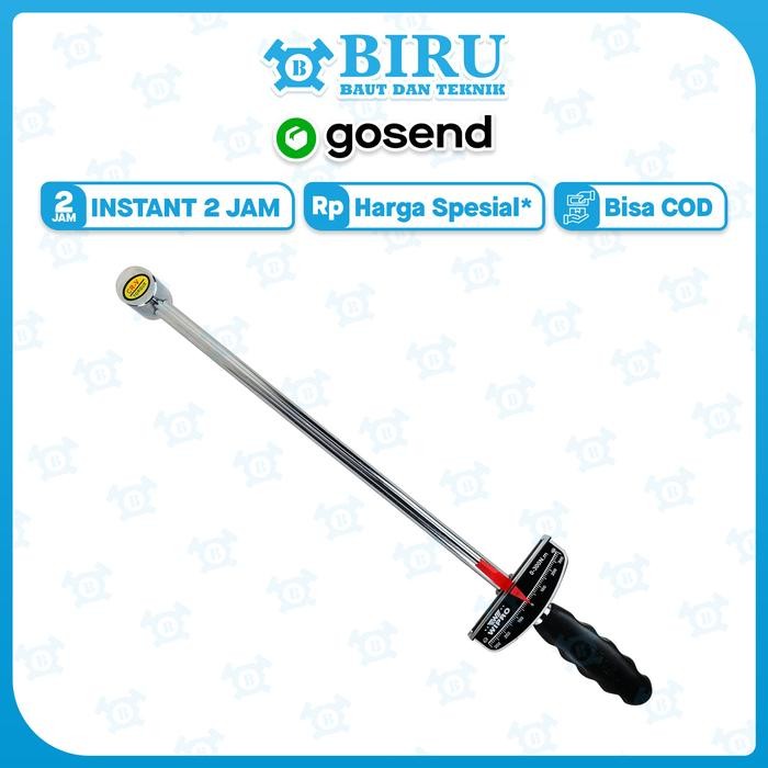 WIPRO Kunci Momen Torsi Torque Meter Jarum Wrench 1/2 Inch