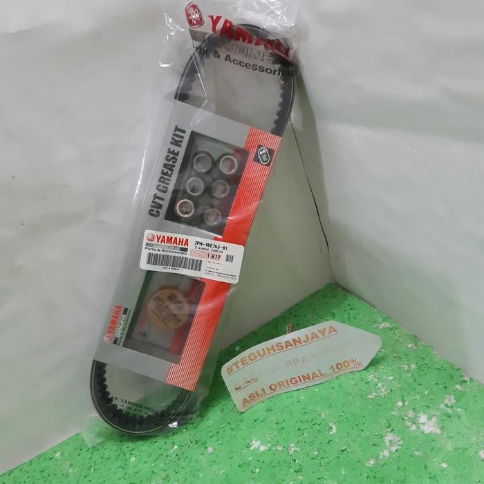 READY Van Belt V-Belt V Belt Set + Roller Mio M3 Mio Z 125 Original YAMAHA