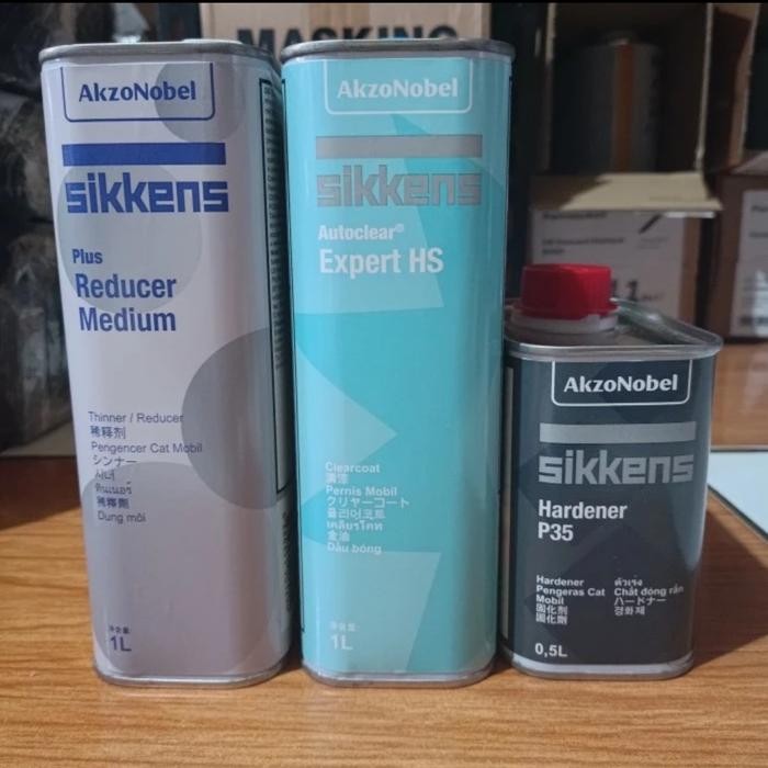 clear / pernis Expert HS full set - pernis mobil motor sebening kaca