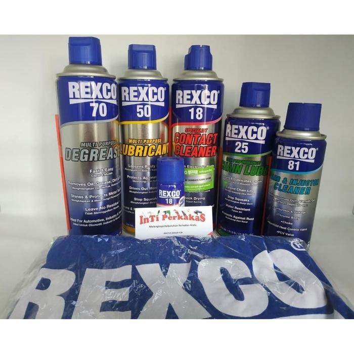 Rexco Paket Komplit Besar Rexco 50 Rexco 70 Rexco 25 Rexco 18 Rexco 81