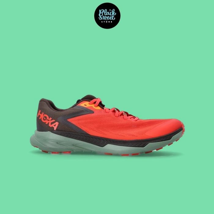 SEPATU LARI PRIA HOKA ONE ZINAL FIESTA BLACK OLIVE (1119399/FBOL) (terlaris) (terbaik) (termurah)