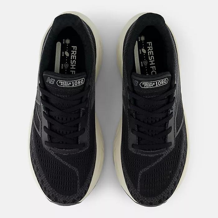 Sepatu NB Fresh Foam x 1080V14 "Black White" (terlaris) (terbaik) (termurah)