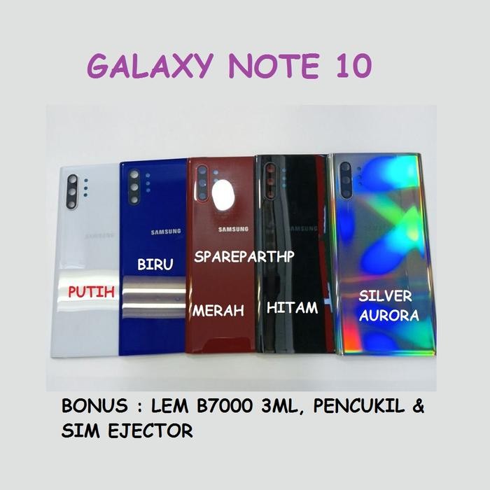 NEW' SAMSUNG NOTE 10 PLUS BACKDOOR ORIGINAL