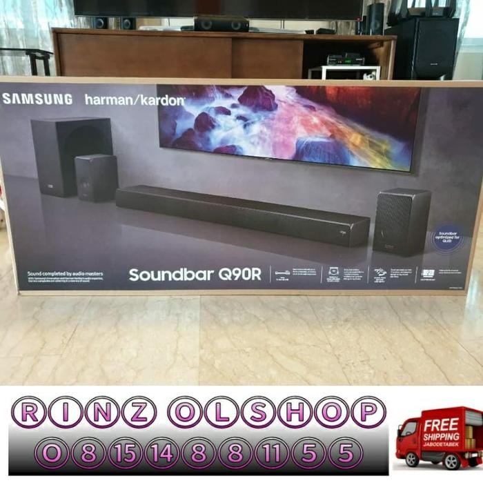 Tersedia Soundbar Samsung Hw-Q90R Dolby Atmos Harman Kardon Q90R Original
