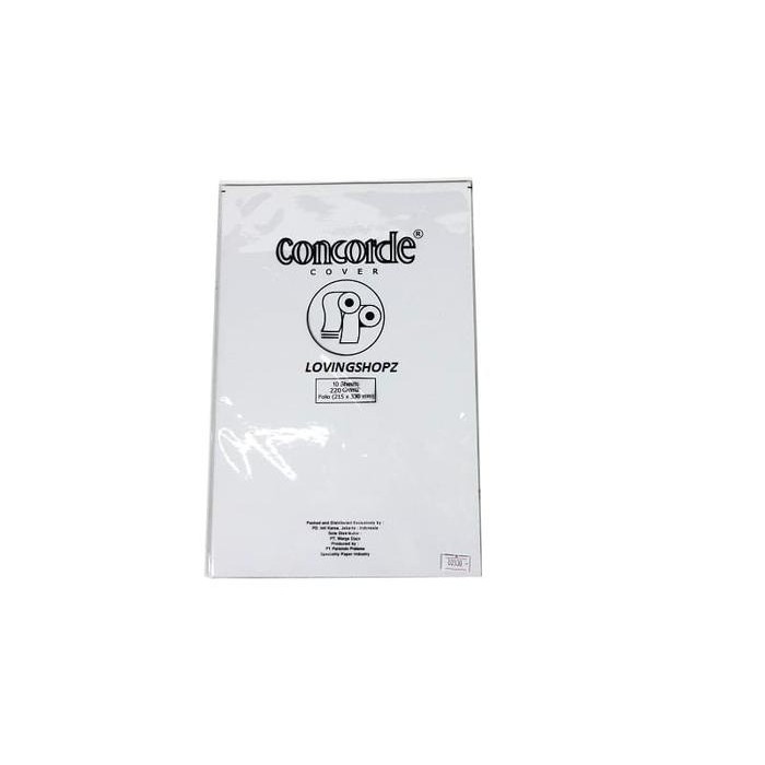 

KOIC Kertas Concorde 220 Gram Ukuran F4