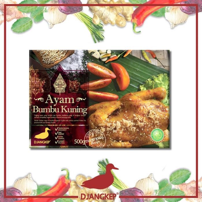 

ayam bumbu kuning djangkep 1 ekor frozen halal stok terbatas