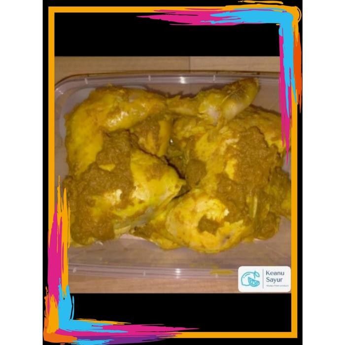 

paha ayam utuh ungkep bumbu kuning siap goreng / bakar stok terbatas