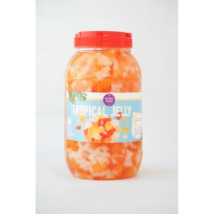 

bobaking tropical jelly 2 kg - jelly buah tropis lembut stok terbatas