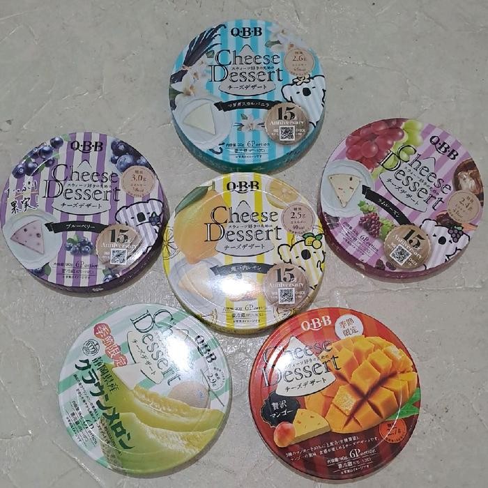 

qbb cheese dessert 90gr - keju lumer praktis stok terbatas