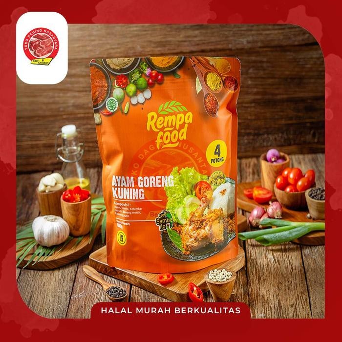 

rempa food ayam goreng 800g siap masak stok terbatas