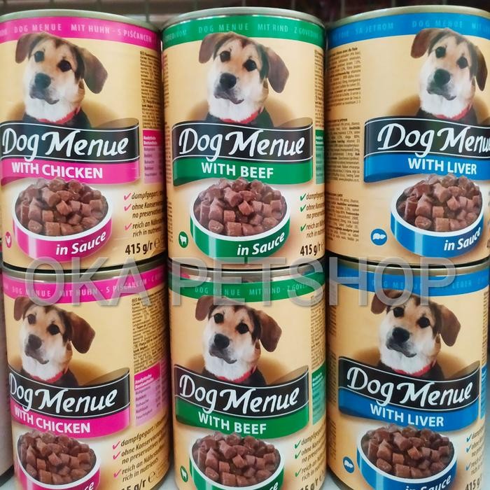 ID MAKANAN ANJING DOG MENUE 415GR - MAKANAN BASAH ANJING DOG MENUE 415GR
