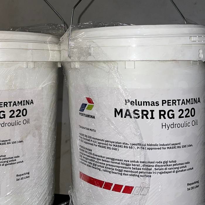 Grosir Oli Masri Rg 220 Hydraulic Oil Isi 20 L Termurah