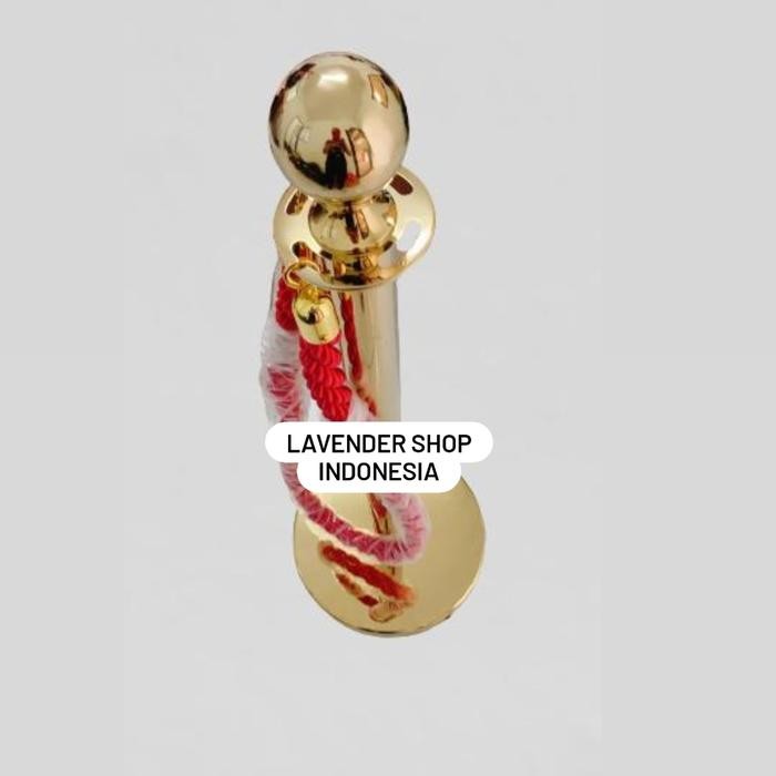 

Promo Tiang Pembatas Antrian Tali Merah / Pembatas Antrian