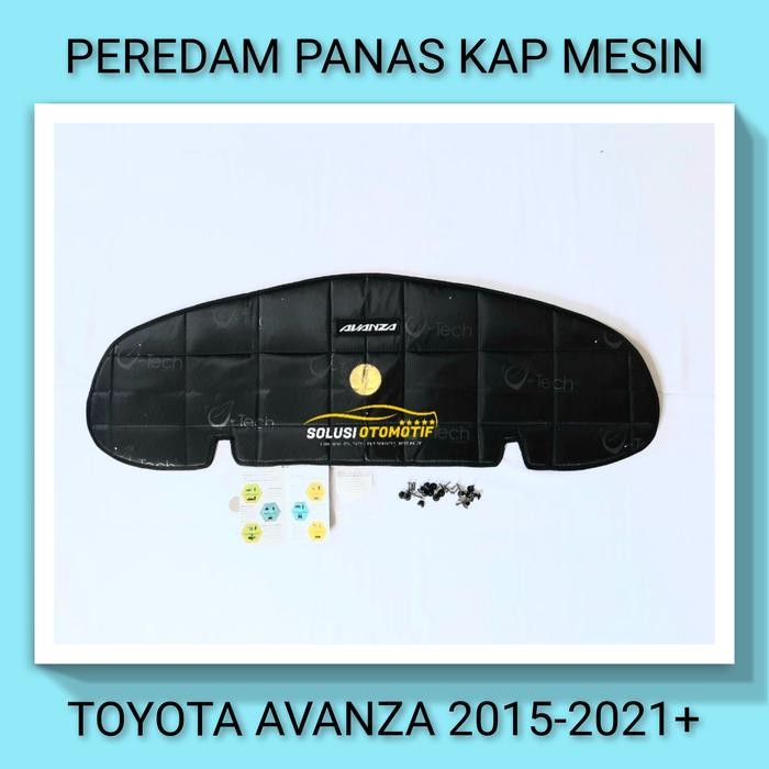 TOYOTA AVANZA VELOZ 2015-2020 Peredam Panas Kap Mesin VTECH Ori + Klip