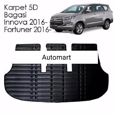karpet 5d bagasi innova reborn fortuner vrz