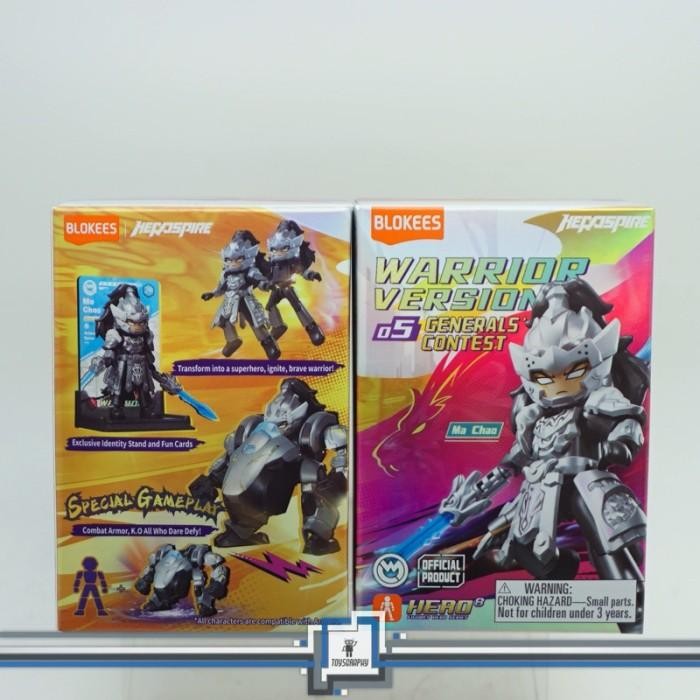 Blokees Hero Spire Galaxy Version Turbo GVT05 Generals Contest GVT 05 Hero Infinity Warrior Version