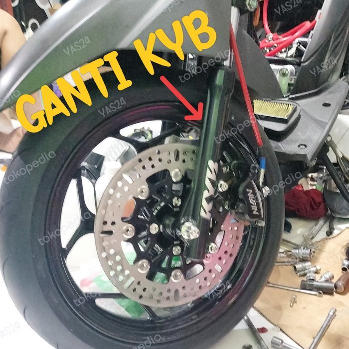 Case Bottom Tabung Shock Beat Scoopy Vario 110 125 150 Ori Honda Second