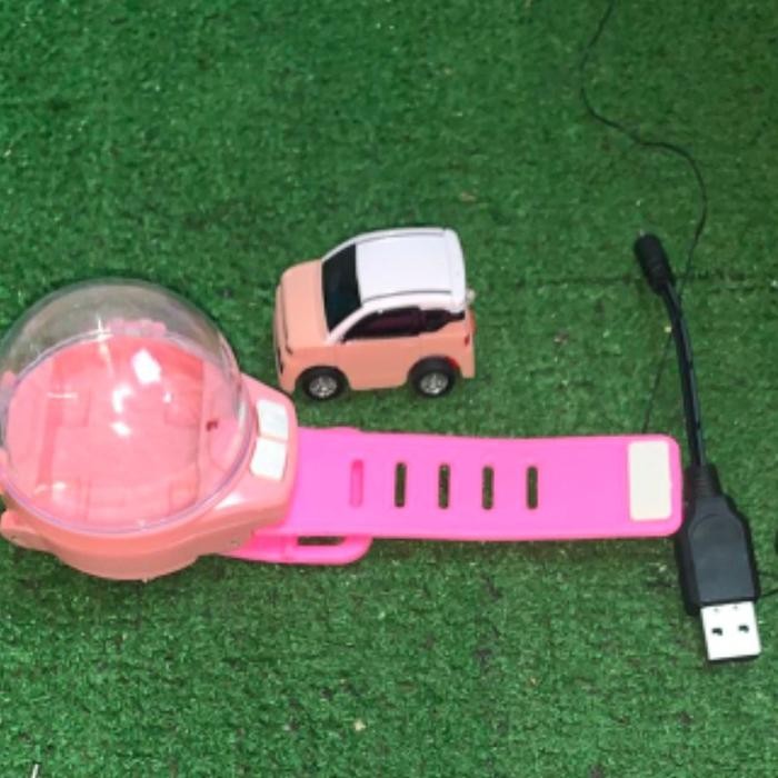 mainan jam tangan remote control/ mainan viral/ mobil remote jam/ kado