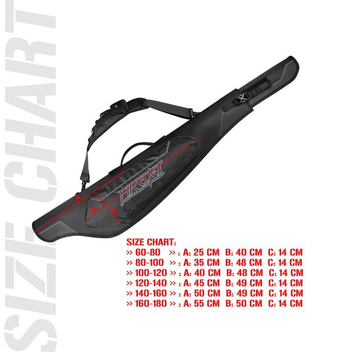 Tas Pancing Tas Joran Hard case Firecast Rod Case 100 (TERBAIK) (TERBARU) (TERMURAH)