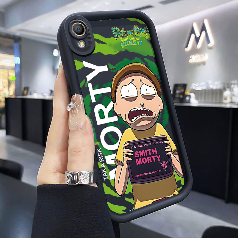 Casing Hp OPPO A37 A37F Case Casing Anak laki-laki anime pola HP Kasing Silikon Softcase mata langit