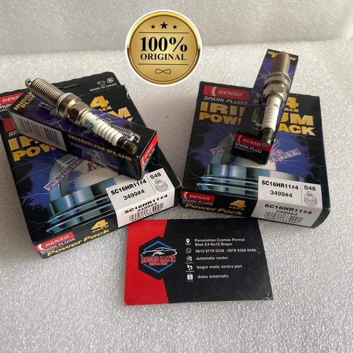 Original Busi Denso Iridium Sc16Hr11 Grand New Avanza Veloz Xenia