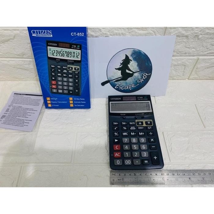 

kalkulator citizen ct 852 - calculator type ct - 852 kode 126
