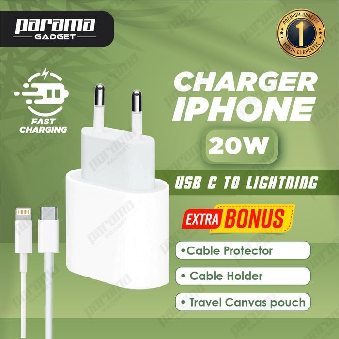 Terbaru Charger Iphone 18W - Original 200%