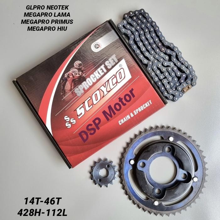 Gear Gir Set Paket Gl Pro Neotech-Megapro Lama-Primus-Megapro Hiu