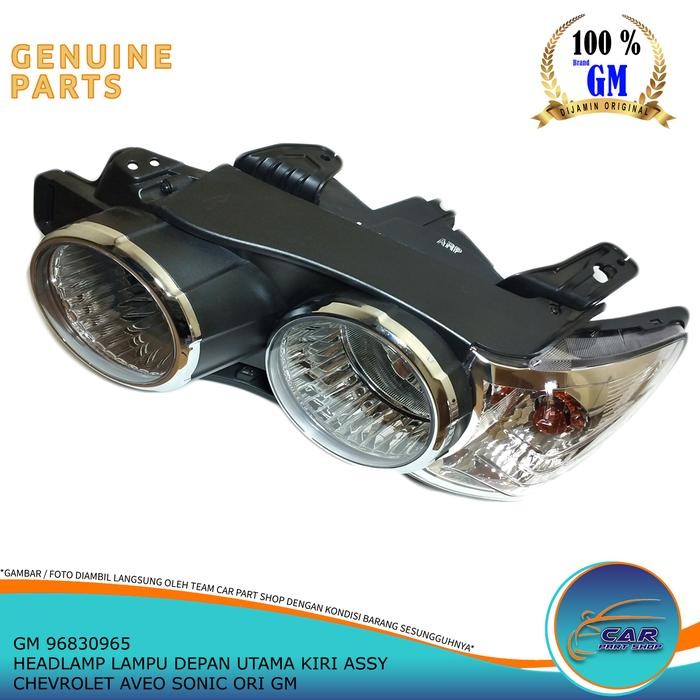 HEADLAMP LAMPU KEPALA KIRI CHEVROLET AVEO SONIC ORI GM