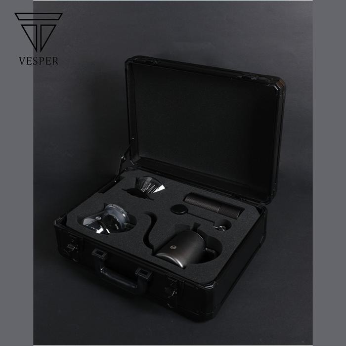 new timemore C3S small coffee suitcase koper set alat kopi manual brew