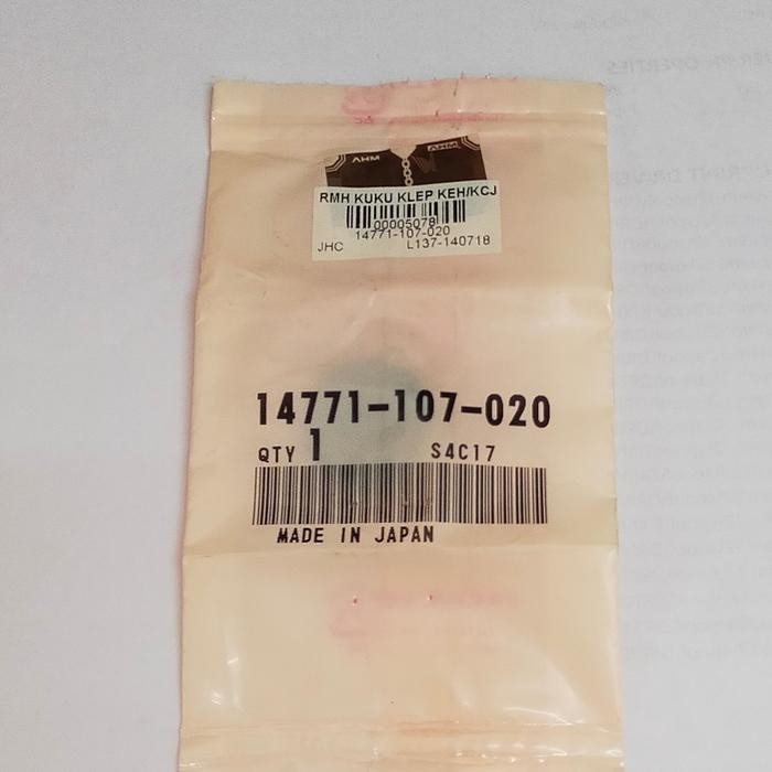 RETAINER RUMAH KUKU KLEP TIGER MEGA PRO GL PRO NEOTEK ASLI HONDA AHM