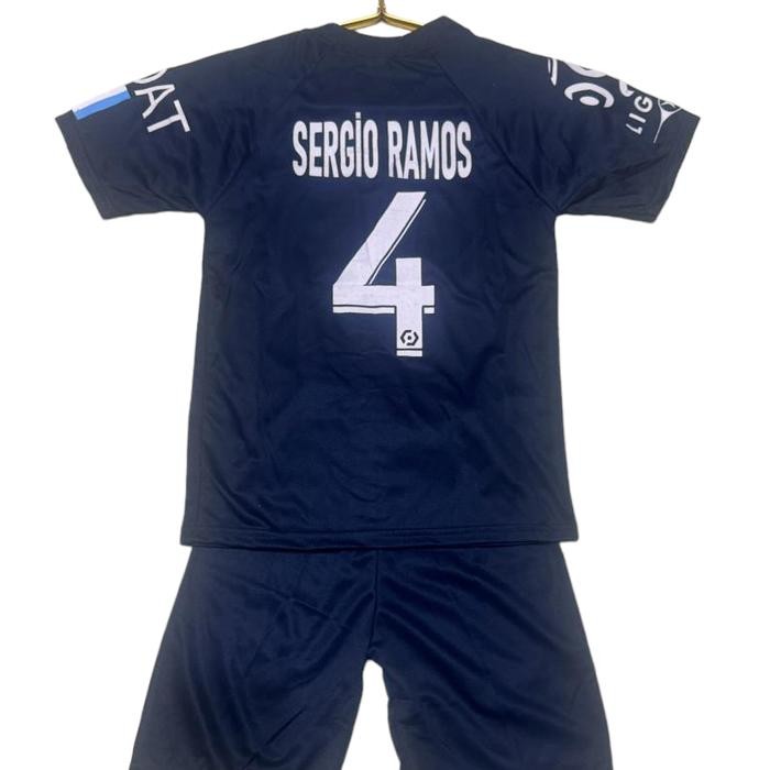 (Allthebest) Setelan baju bola anak SERGIO RAMOS / Kaos bola anak 6bln - 14thn