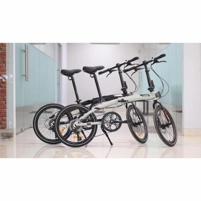 sepeda lipat element ecosmo 7 20 inch