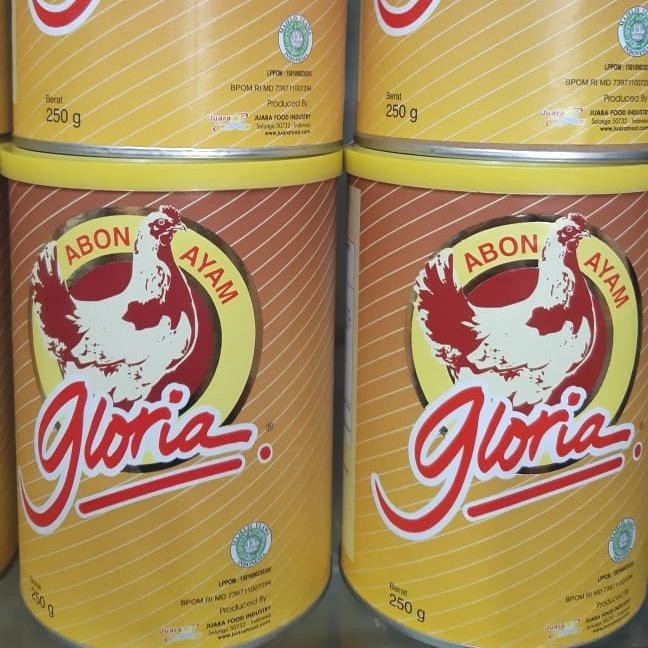 

Baru Abon Ayam Gloria 250Gr Halal Enak Gurih Topping Lauk Praktis