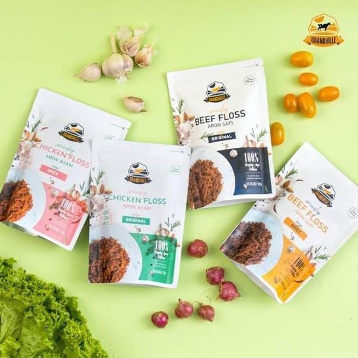 

Baru Grandville Abon Sapi & Ayam Crunchy 100G - Mpasi Anak Non Msg Halal