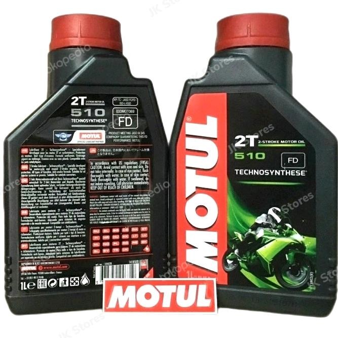Oli Samping Motul 510 2T Technosynthese 1L 100% Made in France