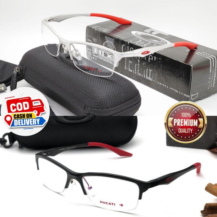 kacamata sport magnesium pria, kacamata half frame, kacamata aluminium, kacamata sport ringan